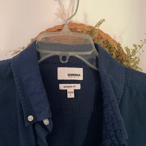 Sonoma Navy Dress Shirt